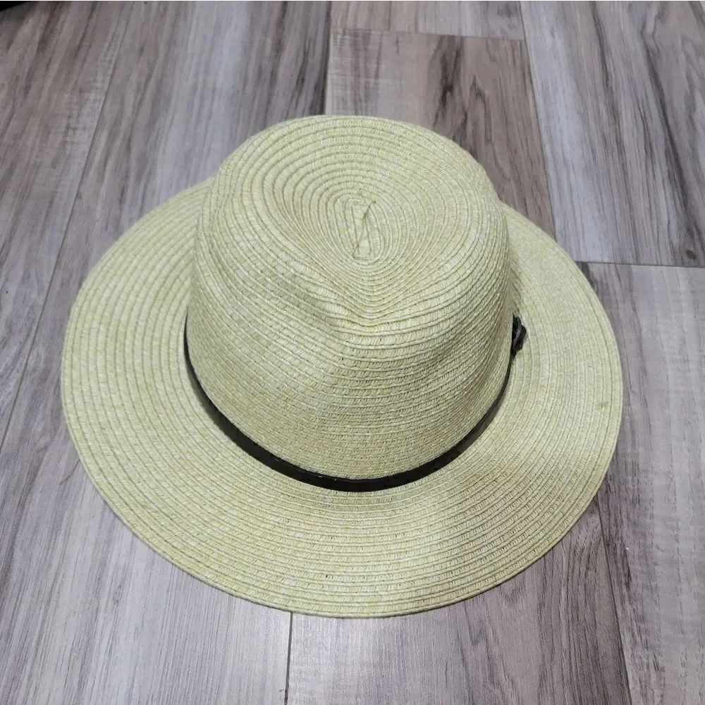 Woman's small Brim belted hat Floppy